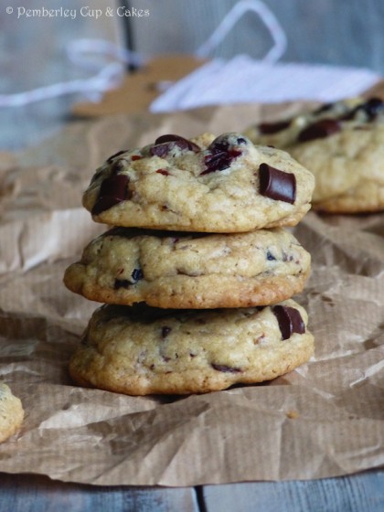 Galletas con Trocitos de Chocolate, Arándanos y Avellanas
