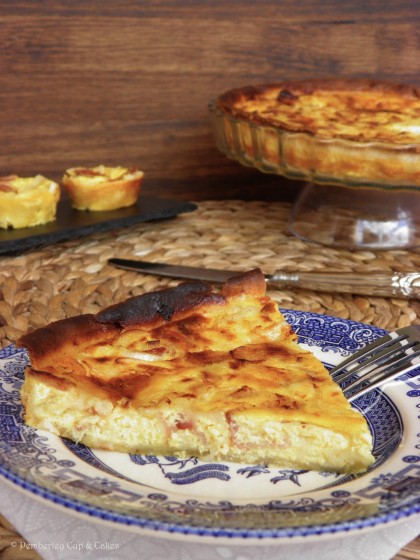 Quiche Lorraine {Puerros y Bacon}