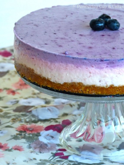 Triple Berry Cheesecake (Cheesecake de frutos del bosque)