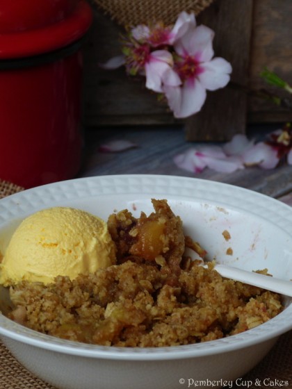 Crujiente de Manzana