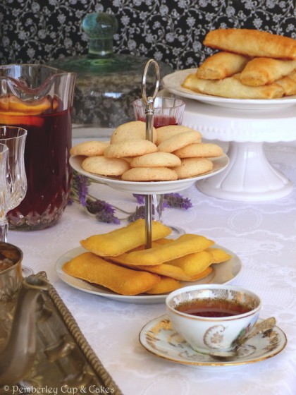 Té con pastas en Pemberley