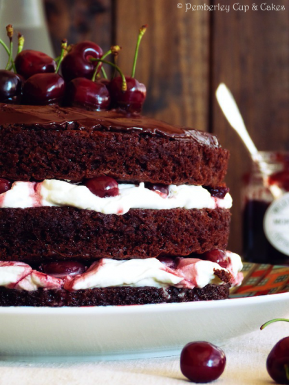 Black Forest Gâteau {Tarta Selva Negra}