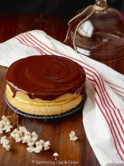 Tarta Boston Cream Pie
