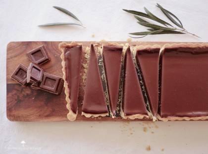 Early Grey Chocolate Tart
