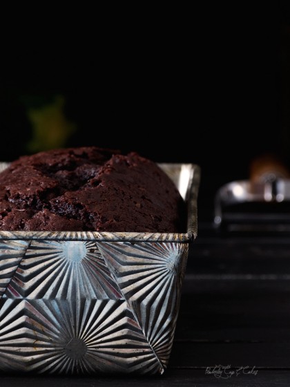 Double Chocolate Zucchini Bread (Bizcocho de chocolate y calabacín)
