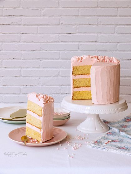 Yellow Butter Cake (una tarta de toda la vida)