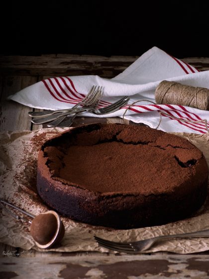 Flourless Chocolate Cake (Bizcocho de chocolate sin gluten)