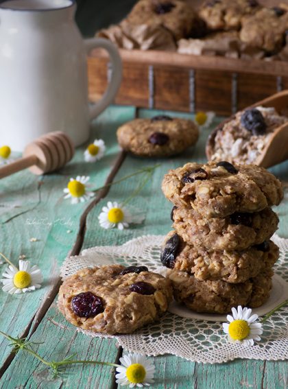 Peanut Butter Muesli Cookies (Galletas de muesli con mantequilla de cacahuete)