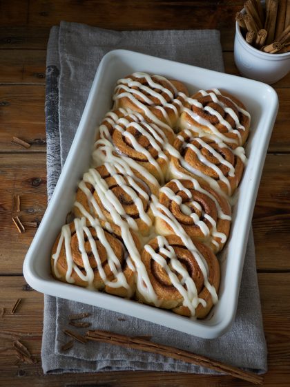 Cinnamon Rolls (Rollos de canela)
