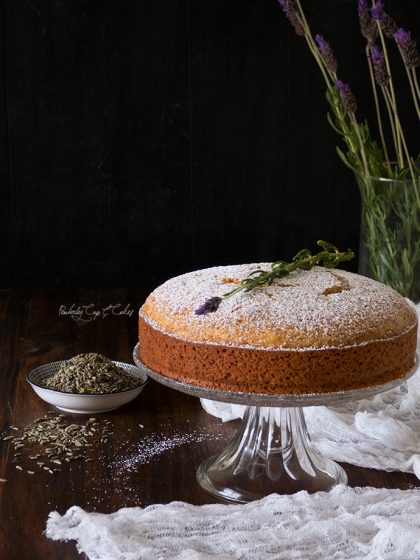 Lemon Lavender Cake (Bizcocho de Lavanda y Limón)