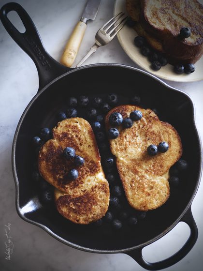 Skillet French toast. The best toasts!